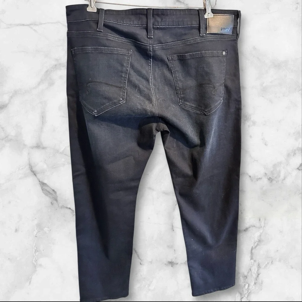 Mavi Jeans Mens 38X32 Zach Dark Williamsburg‎ Straight Leg Stretch Denim NEW